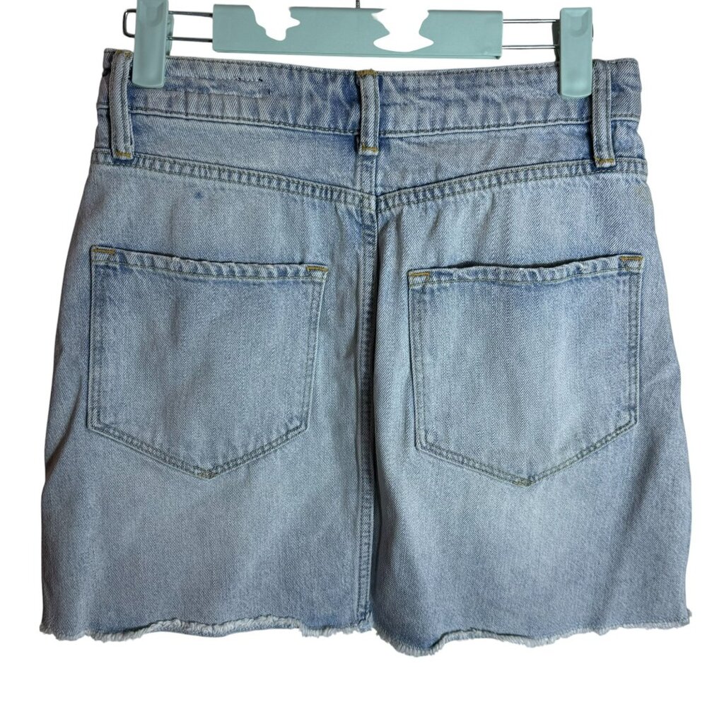 All Saints Denim Mini Skirt, NWT, US 4 - Picture 4 of 7